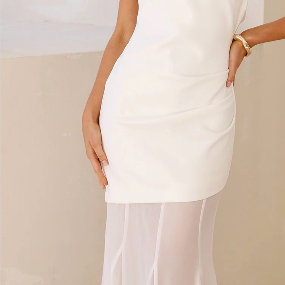 Hello Molly White Maxi Dress